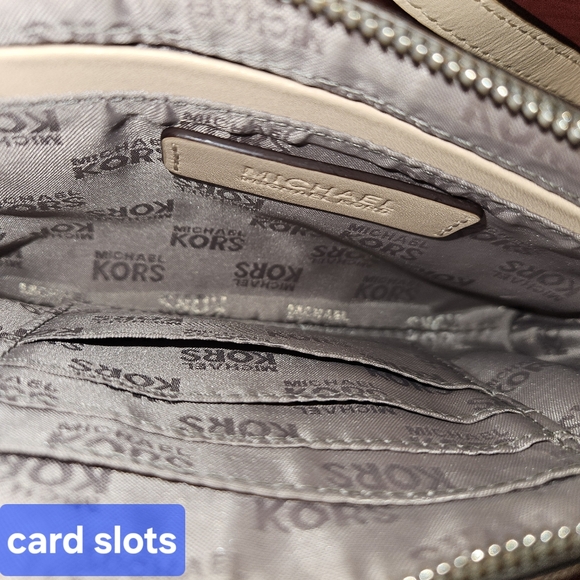 Michael Kors Wristlet Mirror Metallic Monogram 7.5"×4.5" E.U.C. - Picture 5 of 8